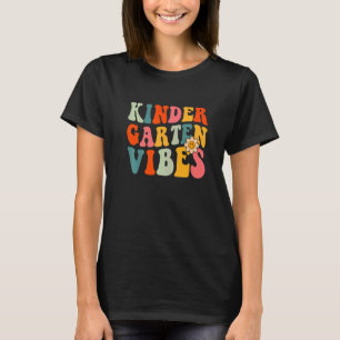 Camiseta Professora do jardim de infância Vibes Kinder Mulh