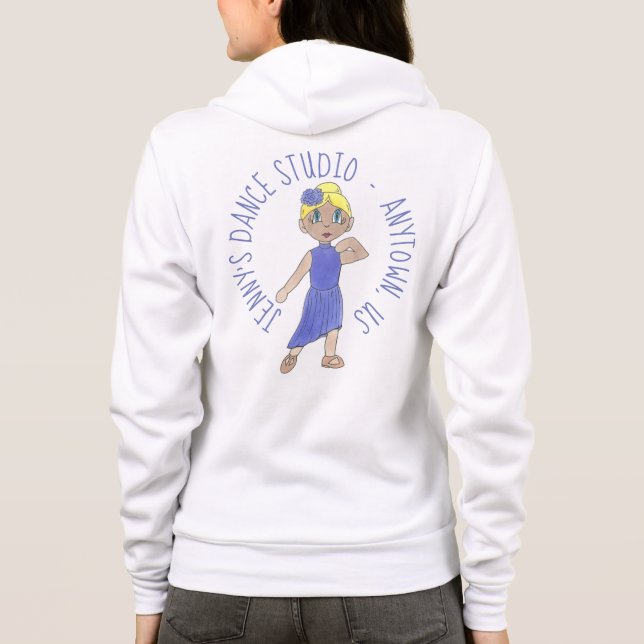 Camiseta Professora do LYRICAL Dancer Personalizado Dance S (Verso)
