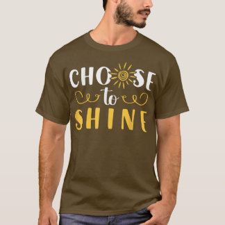 Camiseta Professora Do Motoset De Crescimento Escolhe Brilh