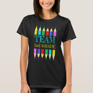 Camiseta Professora Do segundo De Segundo Grau Da Esquadra 