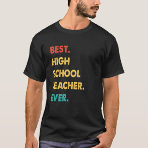 Camiseta Professora do segundo grau Retrorista Melhor Profe