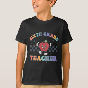 Camiseta Professora Do Sexto Grau De Byck Para 6 De Equipe