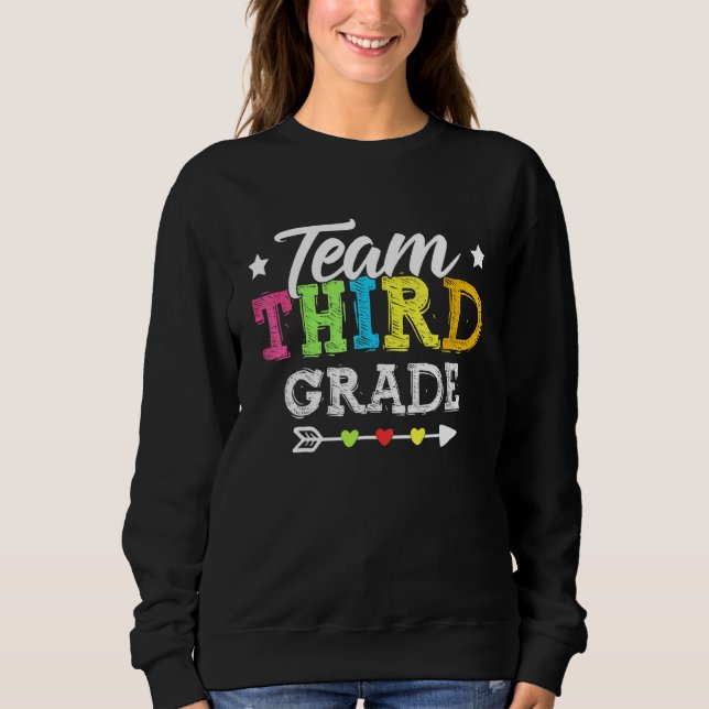 Camiseta Professora Do Terceiro Grau De Volta À Escola (Frente)