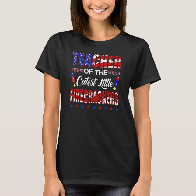 Camiseta Professora Dos Pequenos Bombeiros Mais Cons 4 De J (Frente)