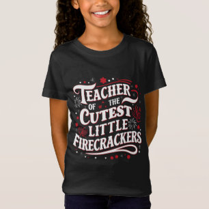 Camiseta Professora dos Pequenos Bombeiros Mais Cutres 4º d