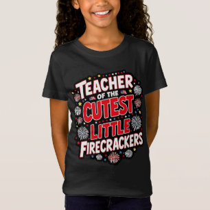 Camiseta Professora dos Pequenos Bombeiros Mais Cutres 4º d