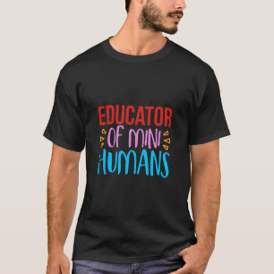 Camiseta Professora Educadora De Arte Do Mini Humano