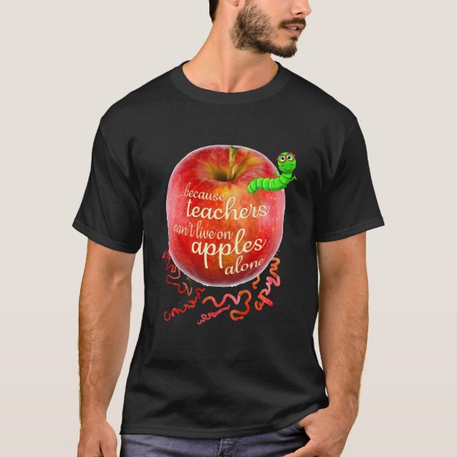 Camiseta Professora Elementar Porque Professores Podem Vive (Frente)