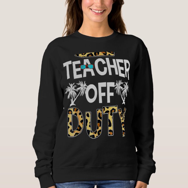 Camiseta Professora Em Descanso Feliz Dia Passado Professor (Frente)