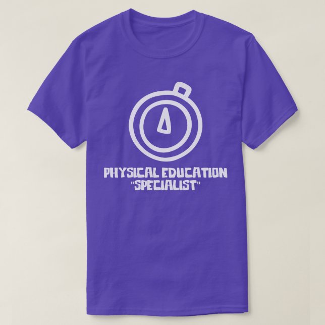 Camiseta Professora em Educação Física (Frente do Design)