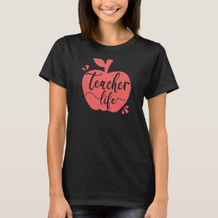 Camiseta Professora Em Vida De Professores Para Maçã Gráfic