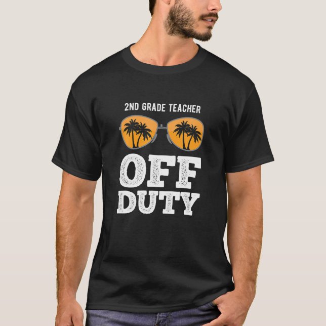 Camiseta Professora Engraçado De Segundo De Direito Com Sun (Frente)