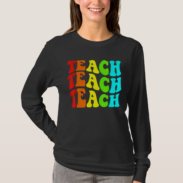 Camiseta Professora Ensino Inspirativo Professor Sch Elemen (Frente)