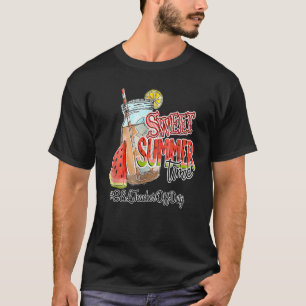 Camiseta Professora Esl De Direito No Verão Break Sweet Sum