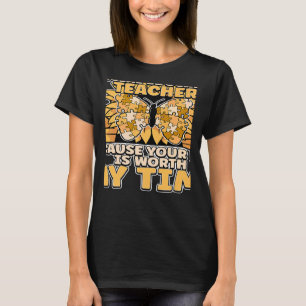 Camiseta Professora Especial De Educação Porque Sua Vida É