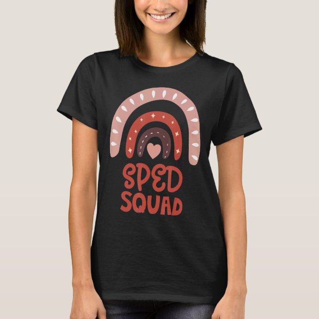 Camiseta Professora Especial de Educação SPED Equipe Especi (Frente)