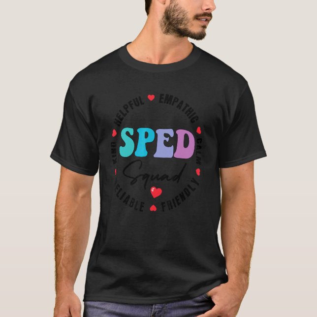 Camiseta Professora Especial de Educação SPED Equipe Especi (Frente)