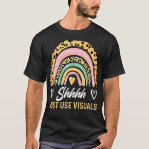Camiseta Professora Especial De Educação Sped Shhh Apenas U