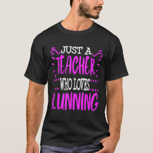 Camiseta Professora Executando Meia Maratona Primeiro Race