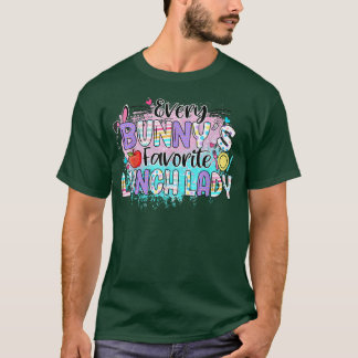 Camiseta Professora favorita de moça de almoço de cada coel