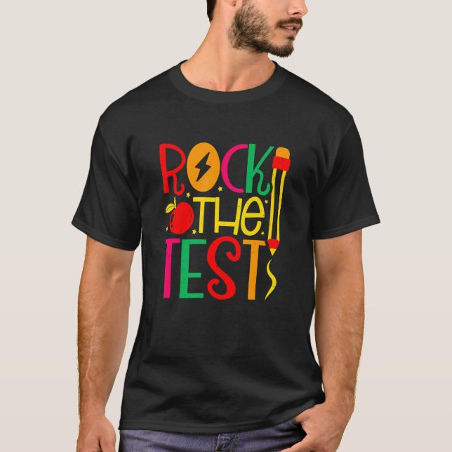 Camiseta Professora Faz Teste De Volta Ao Ensino Escolar Ed (Frente)