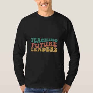 Camiseta Professora Futuro Vintage Ensino de Vida