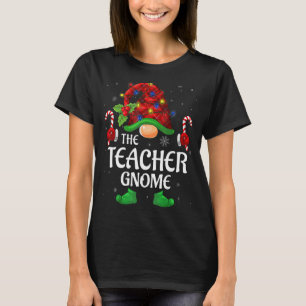 Camiseta Professora Gnomo Buffalo Red Xadrez Correspondente