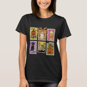 Camiseta Professora Halloween Shirt Saco Fantasma Lendo Hal