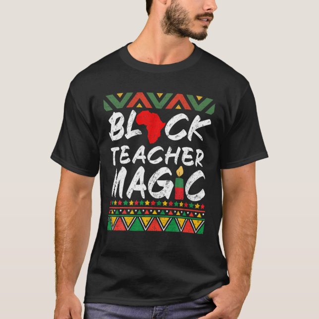 Camiseta Professora História Negra Mês Mães Engraçadas de P (Frente)