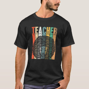 Camiseta Professora História Negra Mulheres Africanas Bonit