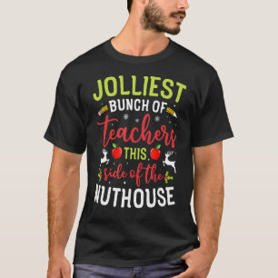 Camiseta Professora Jolliest Bunch De Professores Deste Lad