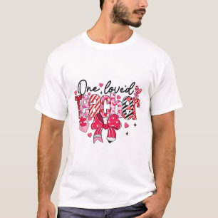 Camiseta Professora Laço Coquete Dia dos Namorados Uma Prof