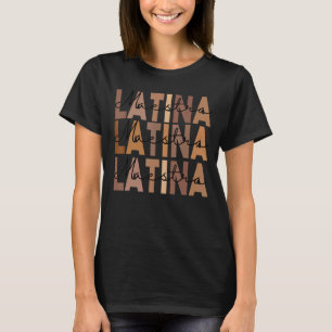 Camiseta Professora Latina Maestra Latino Professores Mulhe