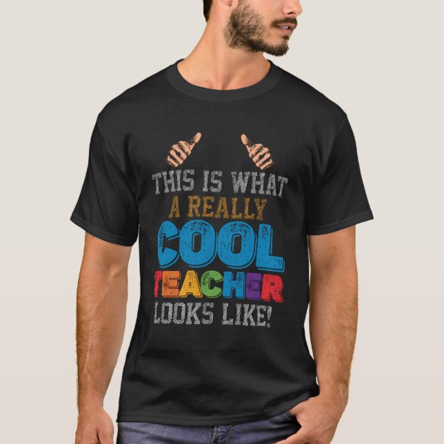 Camiseta Professora legal Ensinando Estudantes Ensinando Ed (Frente)