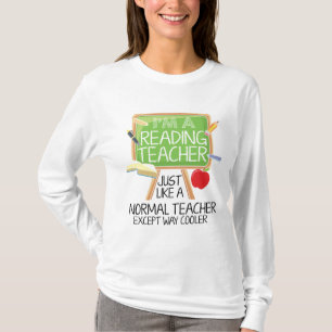 Camiseta Professora Lendo