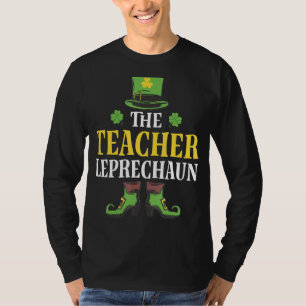 Camiseta Professora Leprechaun Família Matching Group Patrí