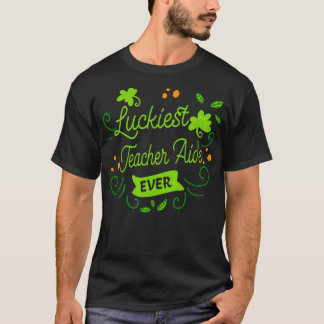 Camiseta Professora Mais Sortuda Ao Lado De Nunca Confronta