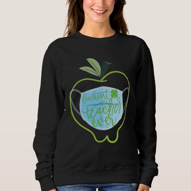 Camiseta Professora mais sortuda de São Patrício Fa (Frente)