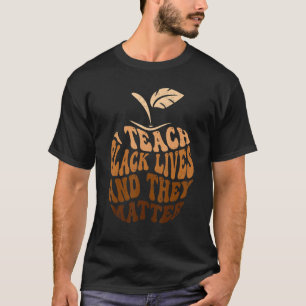 Camiseta Professora Melanin I Ensina Negra Vive Histor Afri