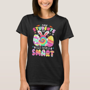 Camiseta Professora Meus Estudantes São Ovos Muito Intelige