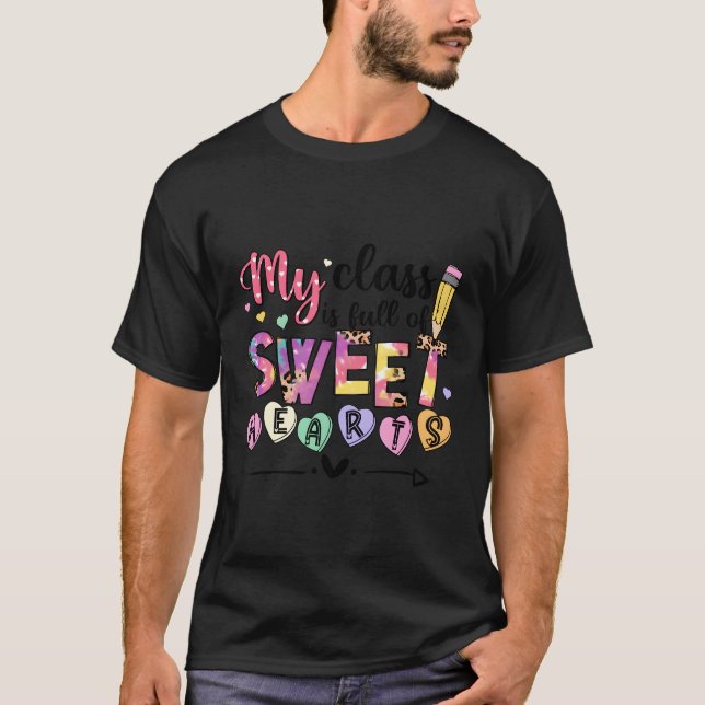 Camiseta Professora Minha Classe É Cheio De Querida (Frente)