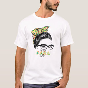 Camiseta Professora Paralife Messer Bun Life Hair