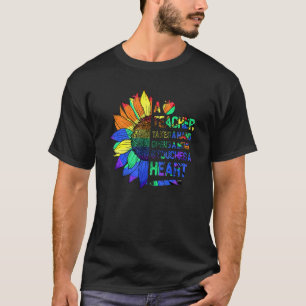 Camiseta Professora Pega Mão Abre Mente E Toca