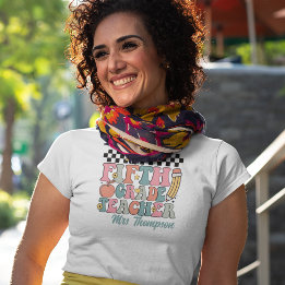 Camiseta Professora Personalizada do Grau 5