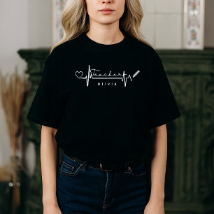 Camiseta Professora Personalizada Pulsação de Volta à Escol