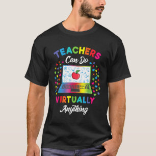 Camiseta Professora - Professores Virtuais Oferecem Present