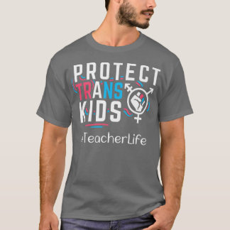 Camiseta Professora protege o orgulho LGBT transgênero de c