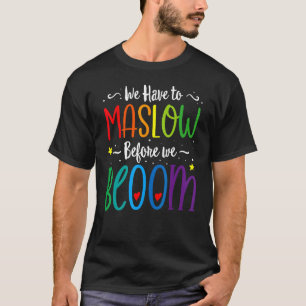 Camiseta Professora Psicóloga Especial Ed Maslow Befo