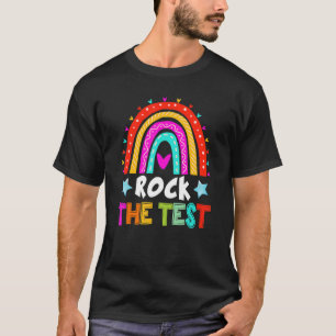 Camiseta Professora Que Testa Rock O Estudante De Ensino De