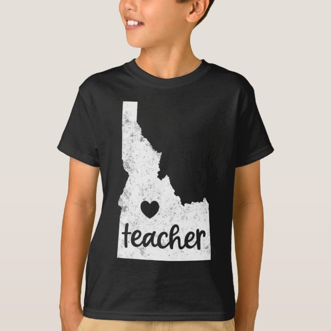 Camiseta Professora Red Para Educação Pública Ed Idaho 4 (Frente)